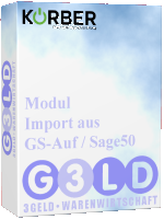 Produktbox Import aus GS-Auf / Sage50 Produktbox Import aus GS-Auf / Sage50
